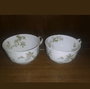 Set of 2 Limoges Haviland France Coffee Or Tea Cup